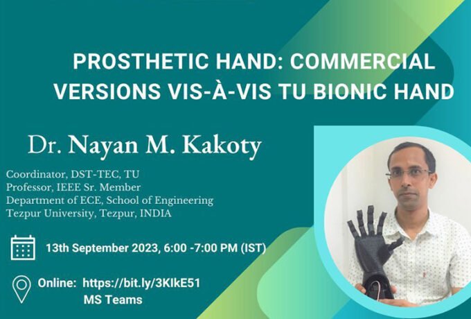 Prosthetic Hand: Commercial Versions vis-à-vis TU Bionic Hand