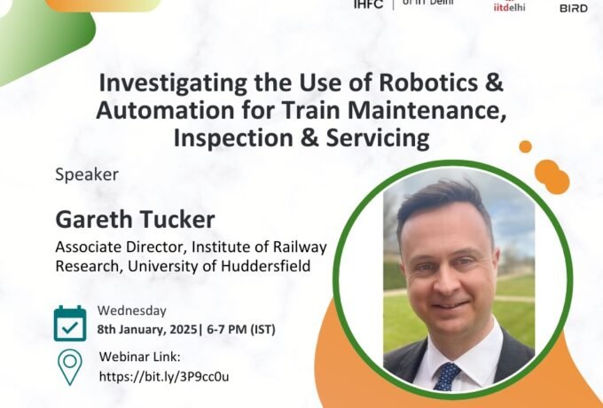 Investigating the Use of Robotics & Automation for Train Maintenance, Inspection & Servicing