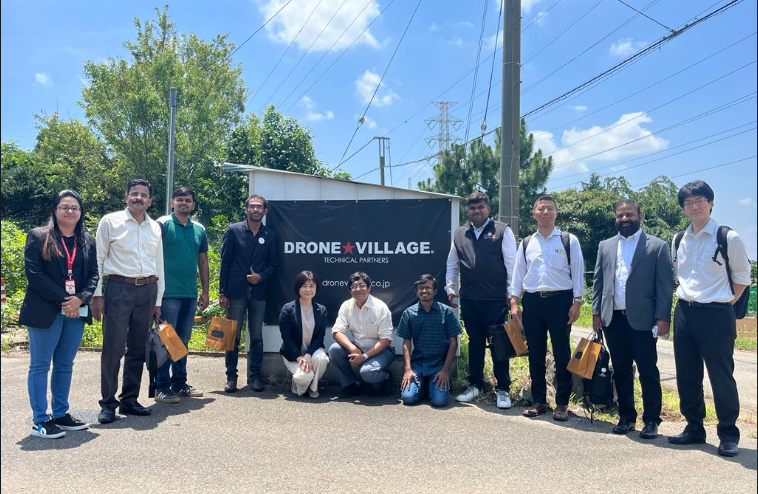 IHFC visit to Drone School at Chiba, Japan