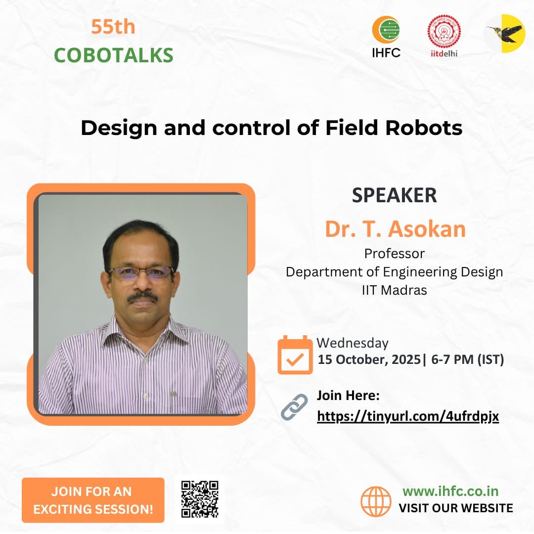 Design and control of Field Robots